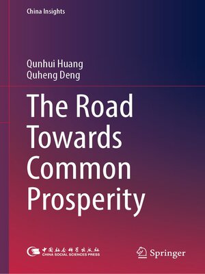 cover image of The Road Towards Common Prosperity